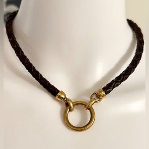 Ralph Lauren Leather Necklace